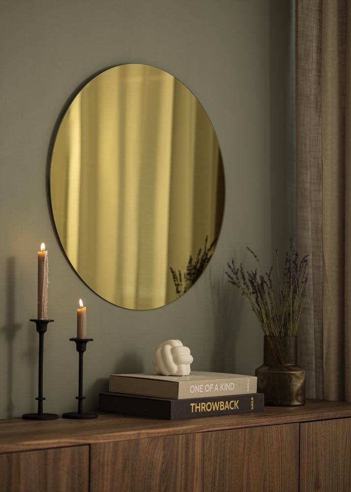 Miroir Golden Yellow diamètre 70 cm