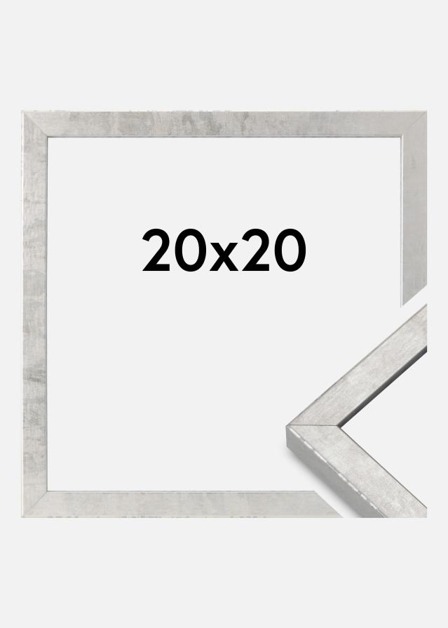 Cadre Ares Verre acrylique Argent 20x20 cm