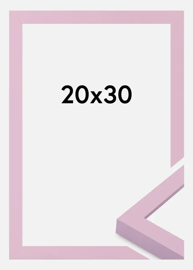 Cadre Selection Verre Acrylique Pink 20x30 cm