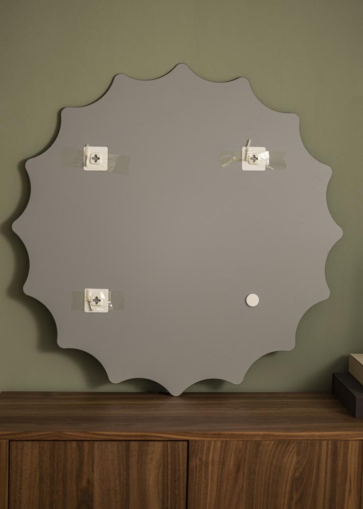 KAILA Miroir Sun diamètre 80 cm