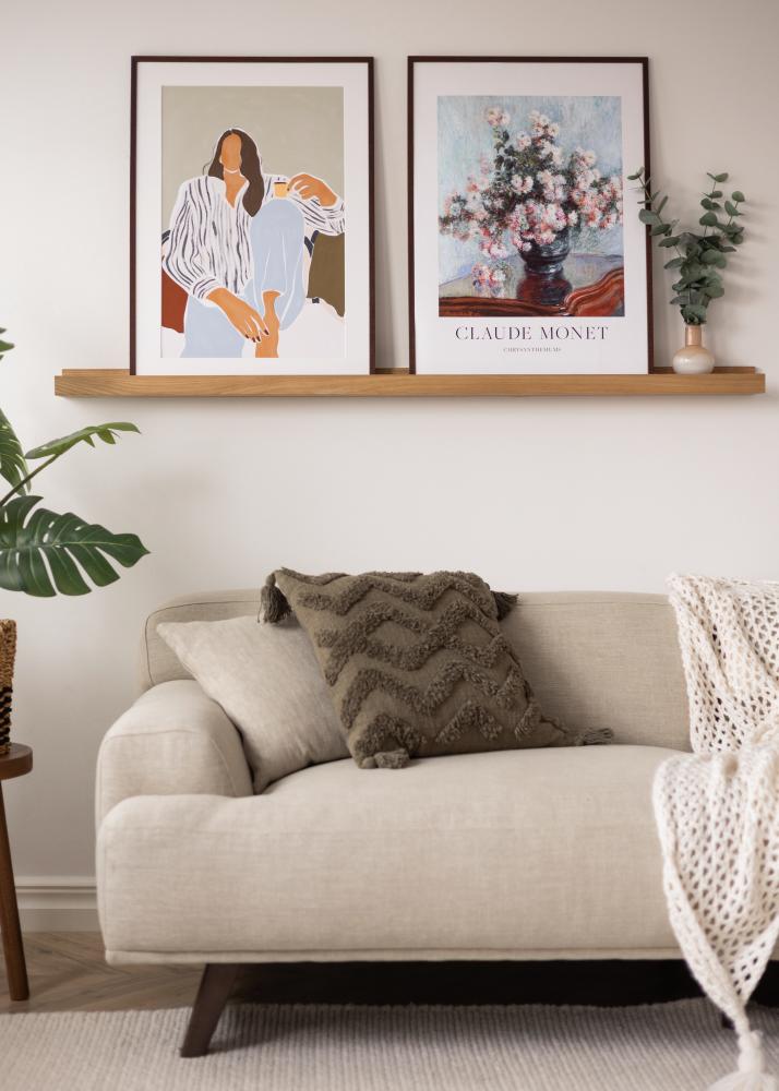 KAILA Étagère en chêne 150 cm