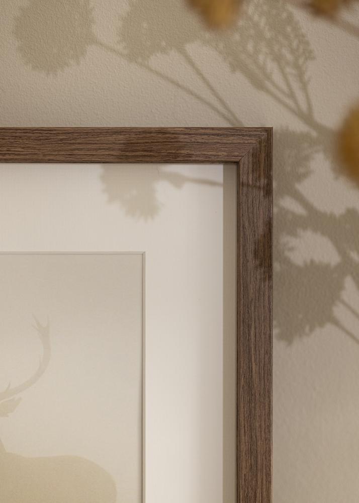 Cadre Elegant Box Marron 15x20 cm