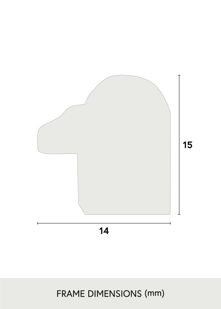 Miroir Jazz Argent - Propres mesures