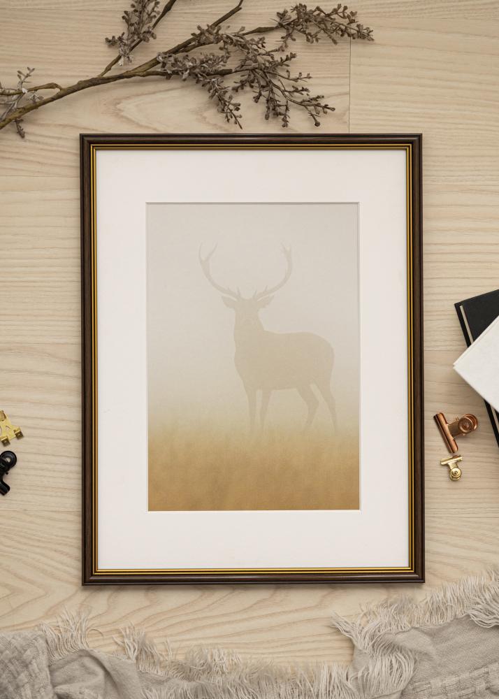 Cadre Classic Noyer 18x24 cm