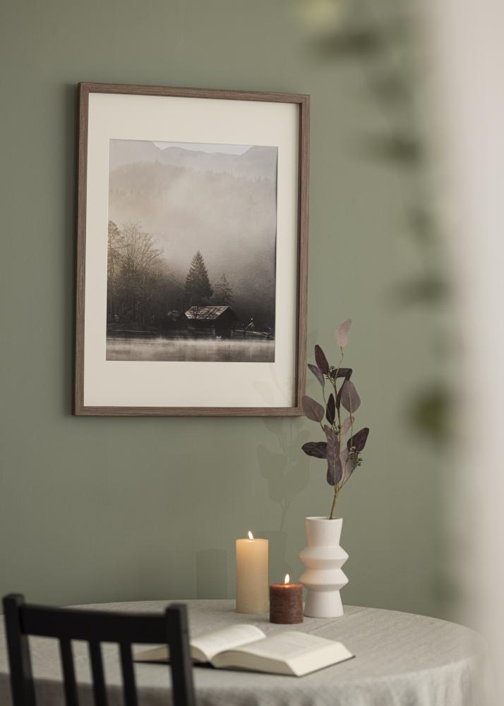 Cadre Elegant Box Marron 15x20 cm