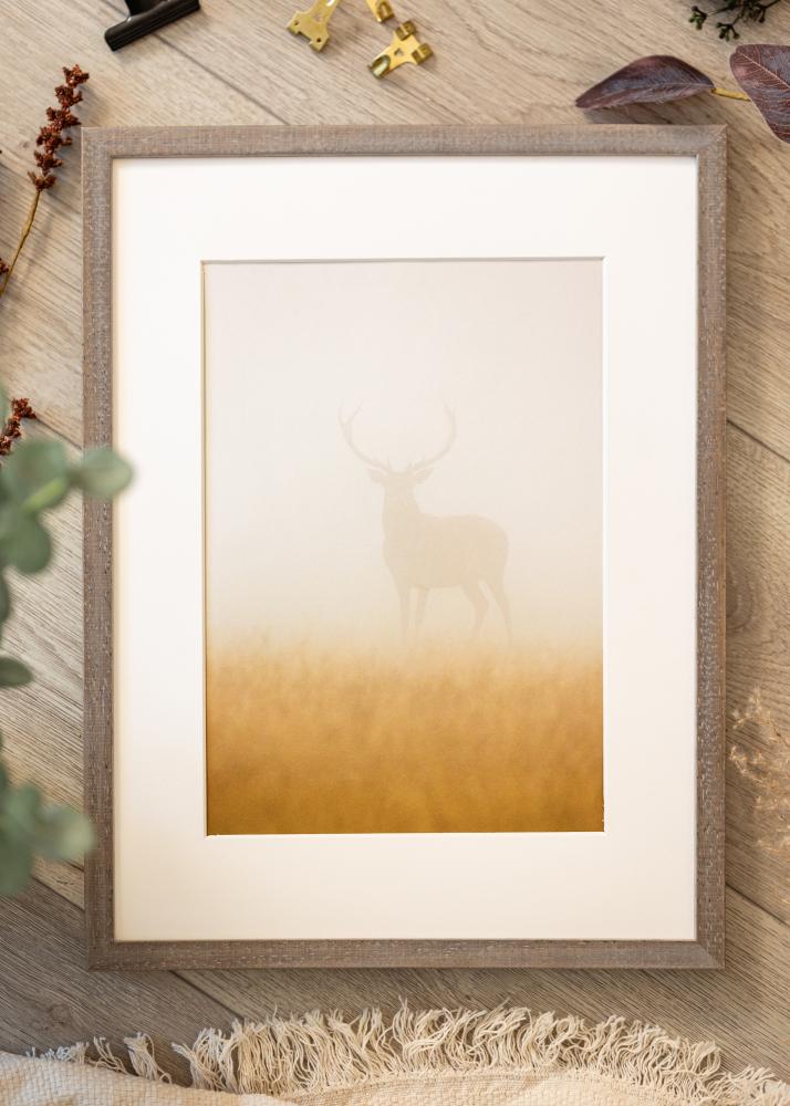 Cadre Ares Verre acrylique Gris 40x60 cm