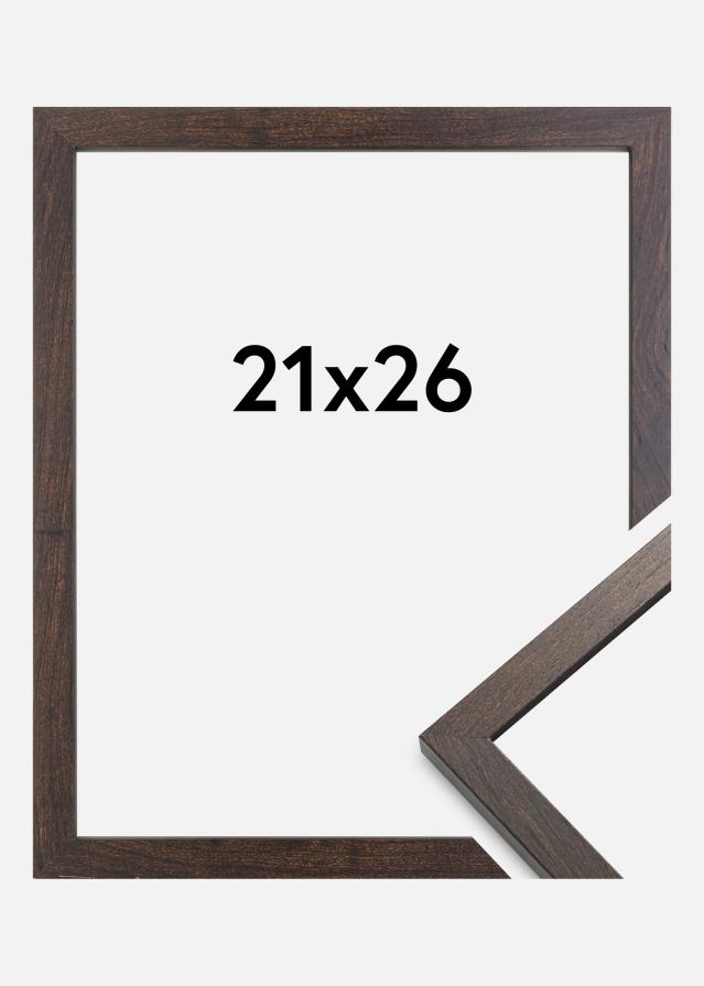 Cadre Trendy Verre acrylique Noyer 21x26 cm