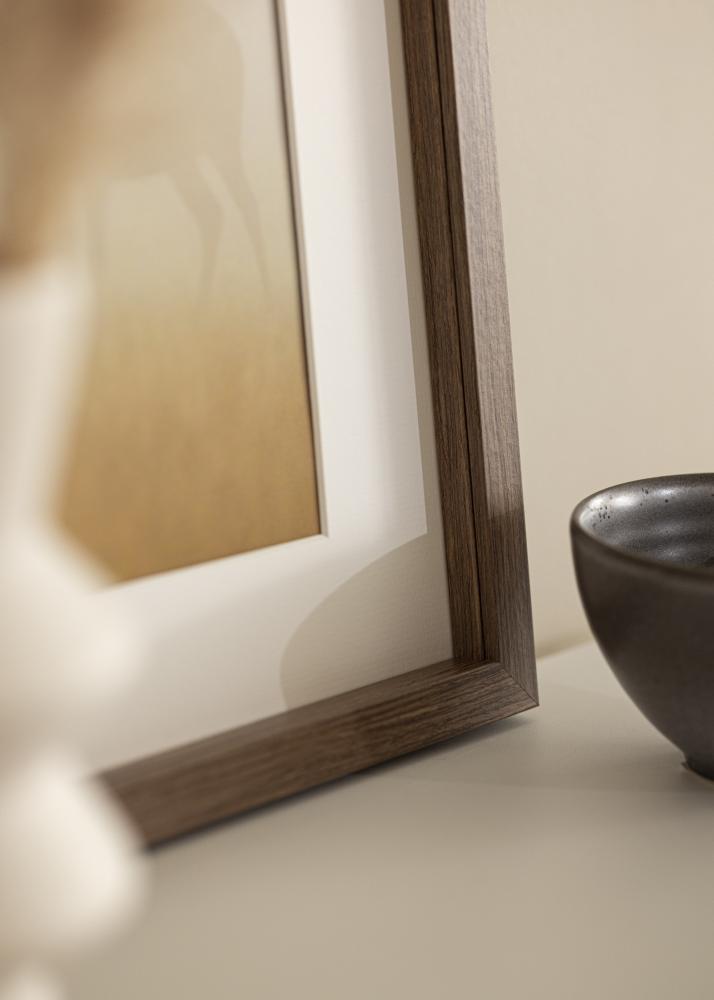 Cadre Elegant Box Marron 15x20 cm