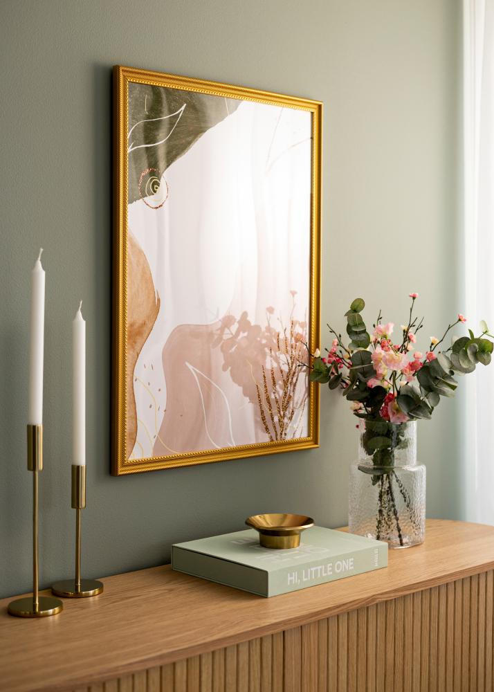 Cadre Lattice Verre acrylique Or 42x59,4 cm (A2)