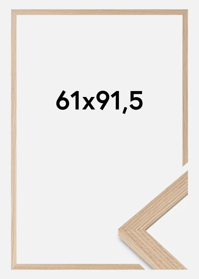 Cadre BGA Classic Verre Acrylique Chêne 61x91,5 cm