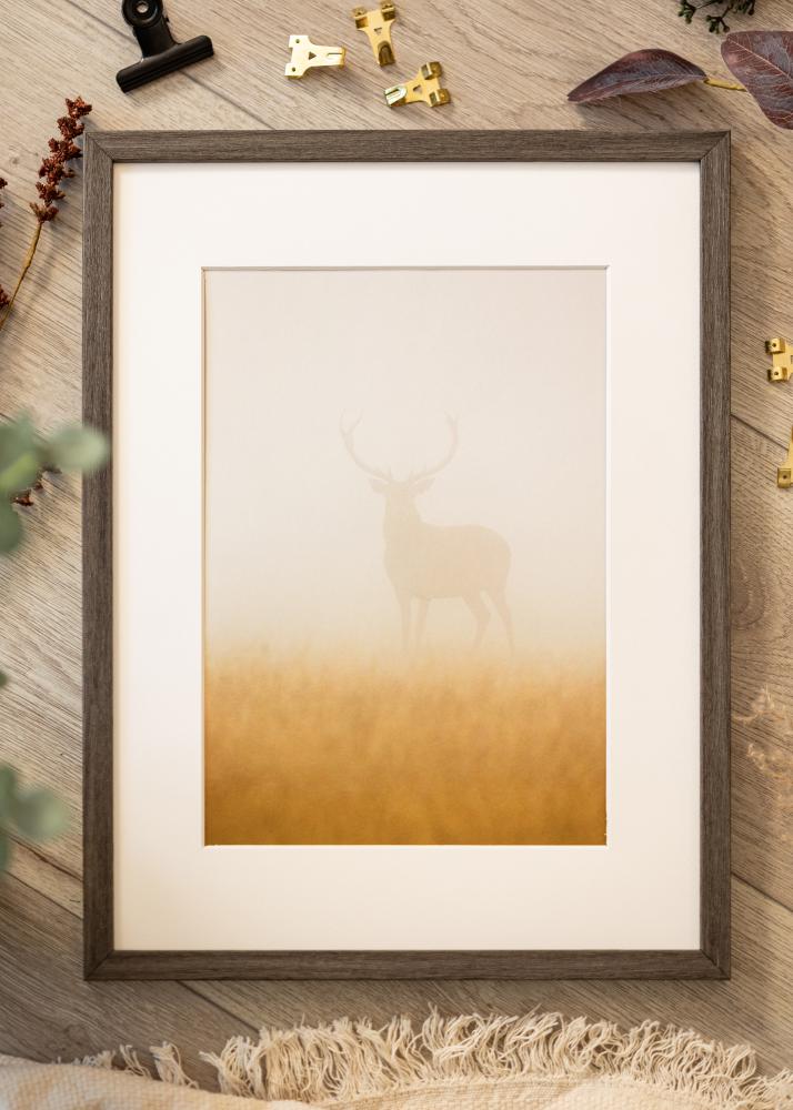 Cadre Ares Verre acrylique Grey Oak 50x60 cm