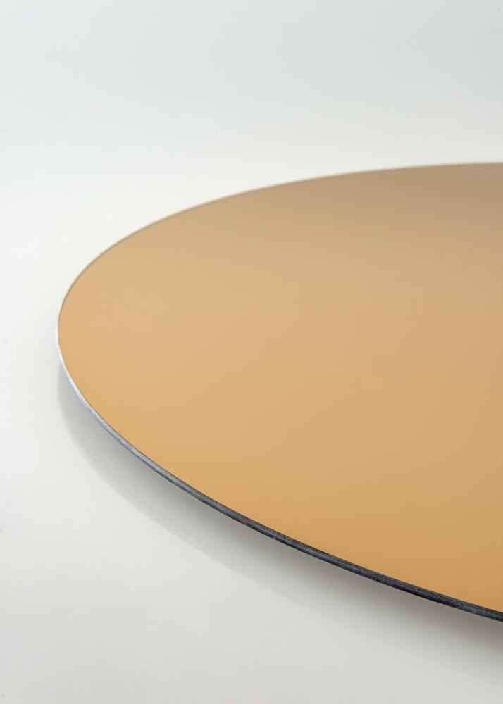 KAILA Miroir rond Rose Gold diamètre 110 cm