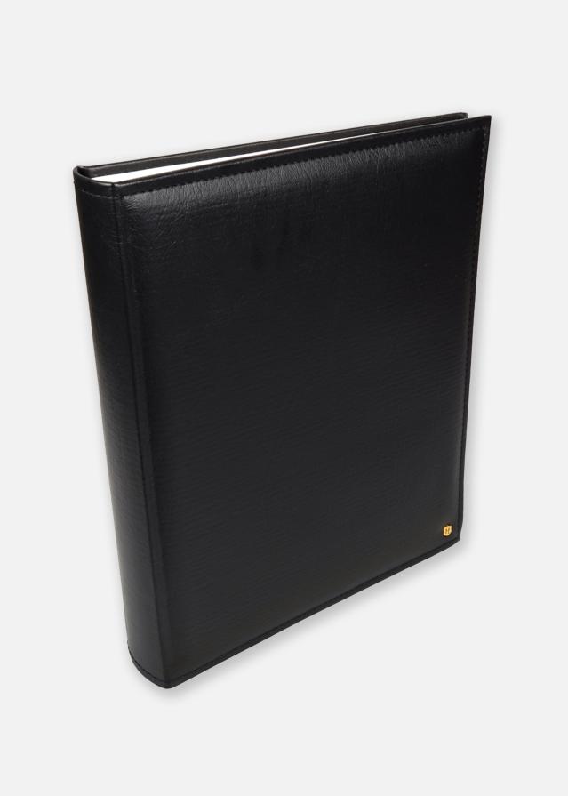 Henzo Lonzo Album - Noir - 30x36 cm (80 pages blanches / 40 feuilles)