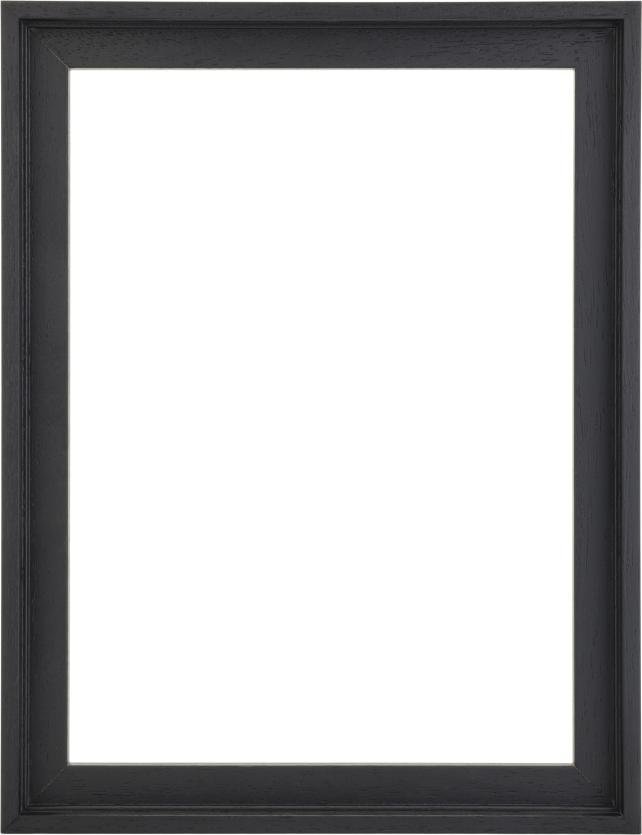 Caisse américaine Charlotte Noir 50x50 cm