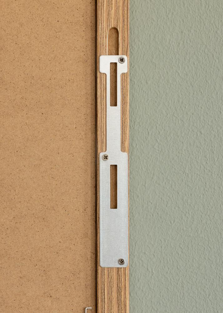 Miroir Surporte Chêne 34x100 cm