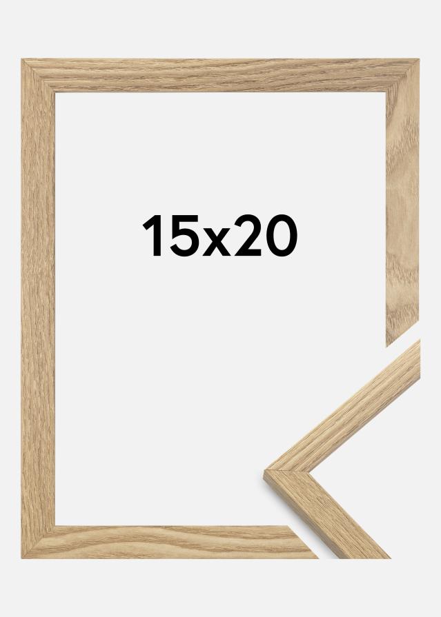 Cadre Trendy Verre Acrylique Chêne 15x20 cm