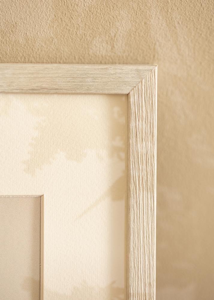 Cadre Ares Verre acrylique White Oak 30x40 cm