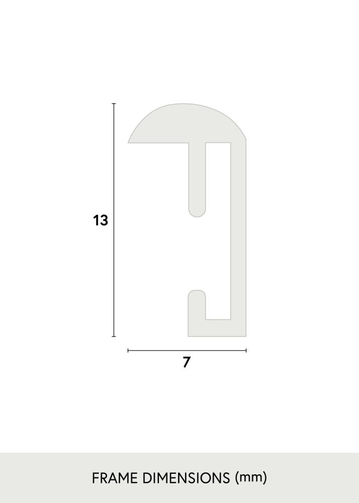 Cadre Can-Can Noir 21x30 cm