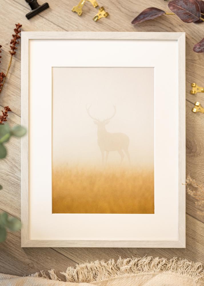 Cadre Ares Verre acrylique White Oak 30x40 cm