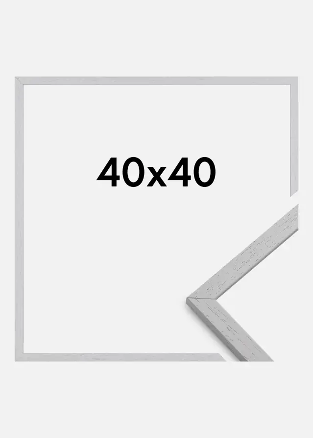Cadre Edsbyn Verre Acrylique Grey 40x40 cm