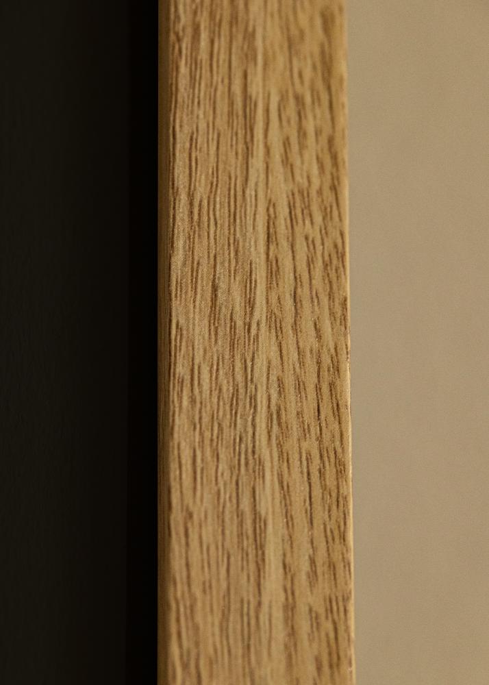 Cadre Selection Chêne 40x50 cm - Passe-partout Noir 30x40 cm