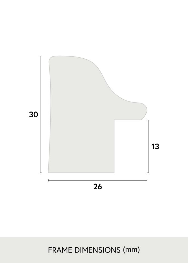 Cadre Arjeplog Gris graphite - Taille au choix