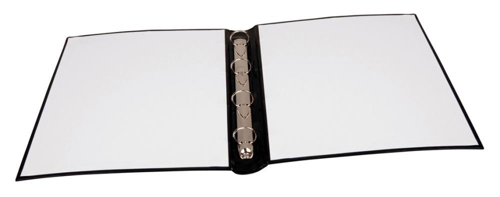 Sense Classeur à anneaux A4 - Noir