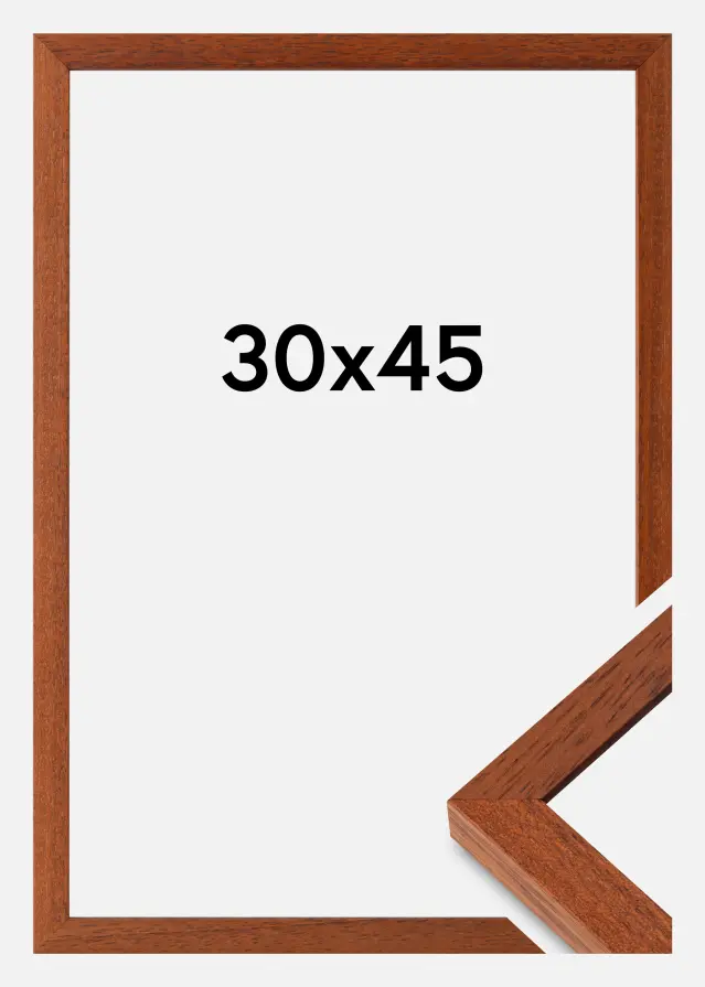 Cadre Hermes Verre acrylique Cerise 30x45 cm