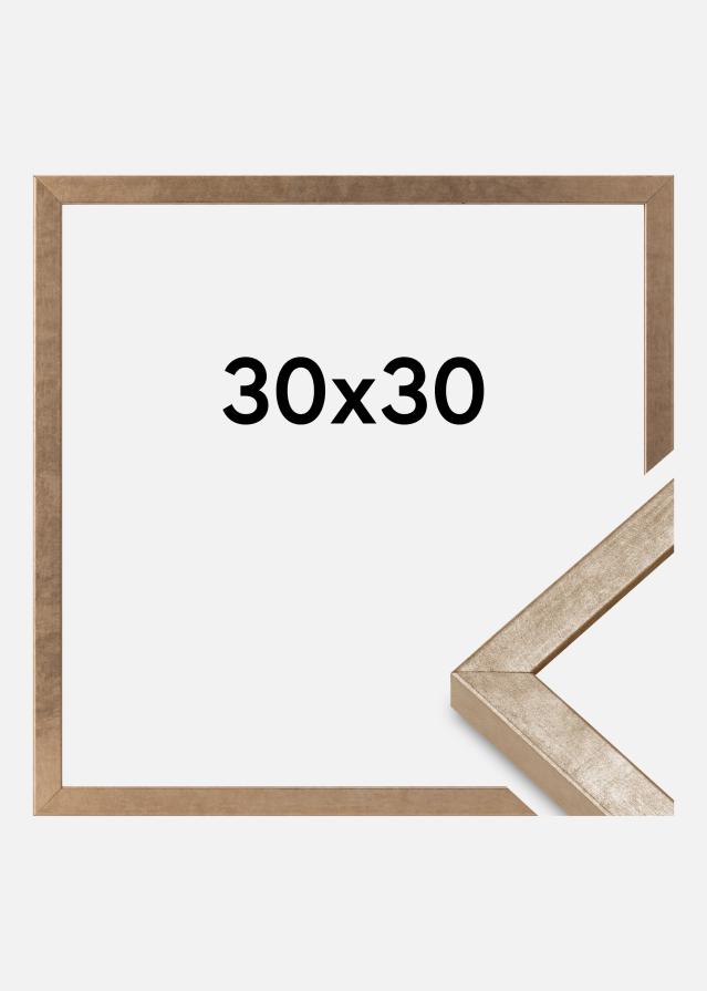 Cadre Ares Verre acrylique Laiton 30x30 cm