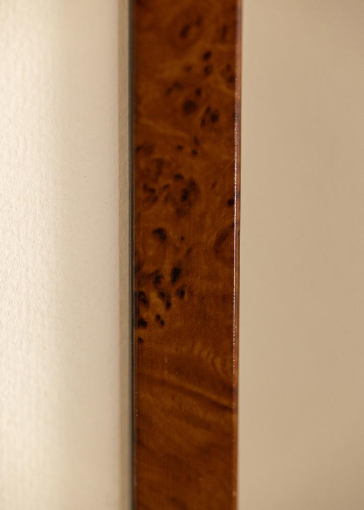 Cadre Ares Verre acrylique Burr Walnut 29,7x42 cm (A3)