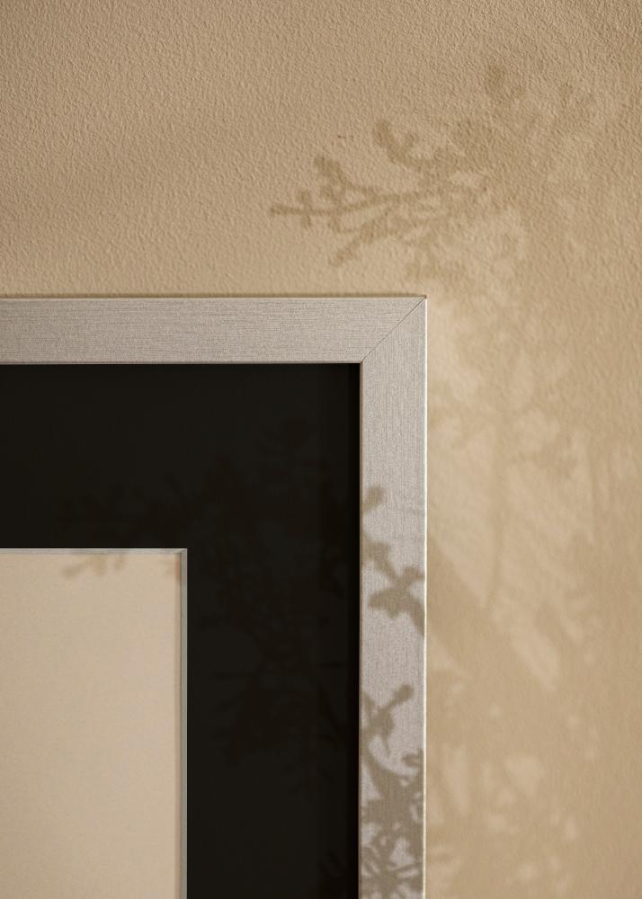 Cadre Selection Argent 70x100 cm - Passe-partout Noir 62x93 cm