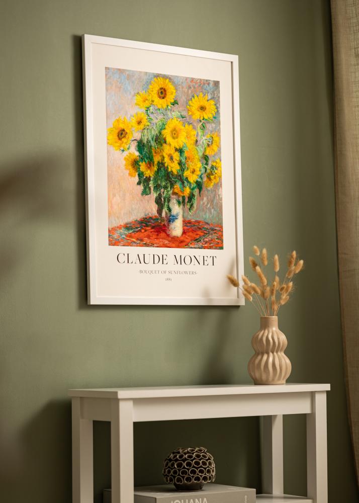 Cadre Deco Verre acrylique Blanc 18x24 cm