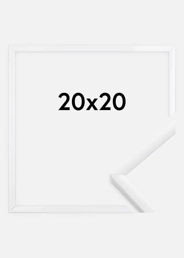 Cadre New Lifestyle Blanc 20x20 cm