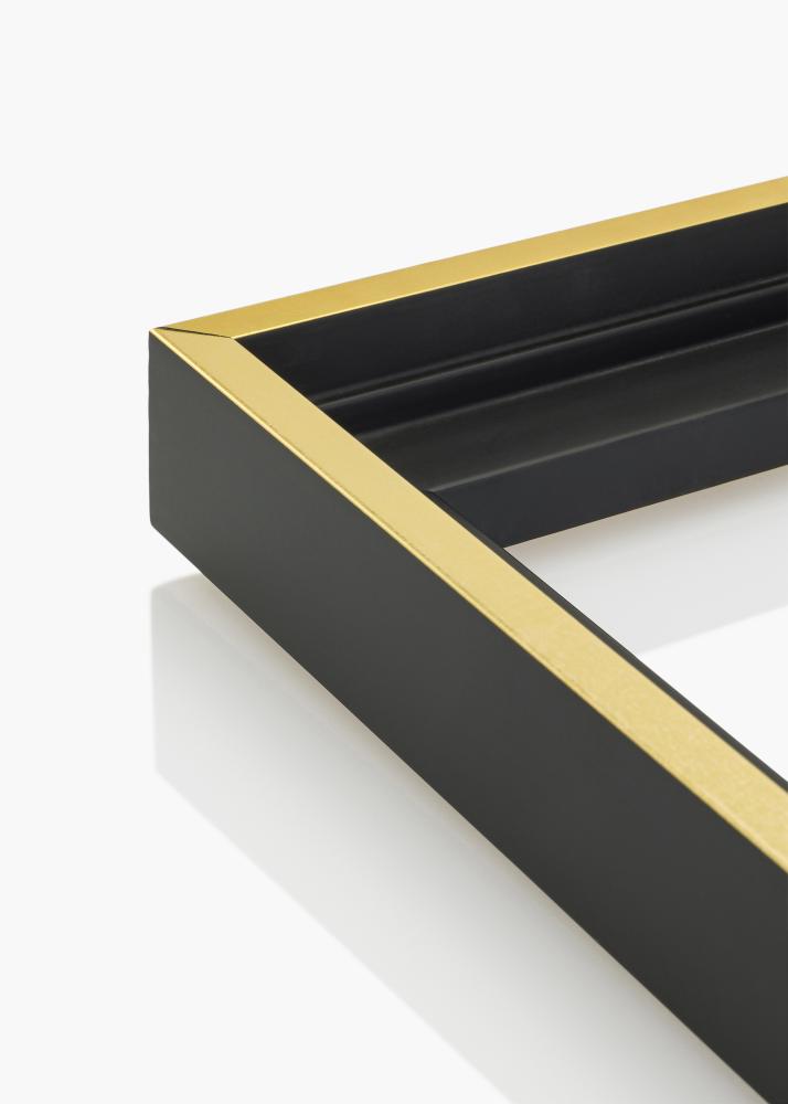 Caisse américaine Tacoma Noir / Or 40x60 cm