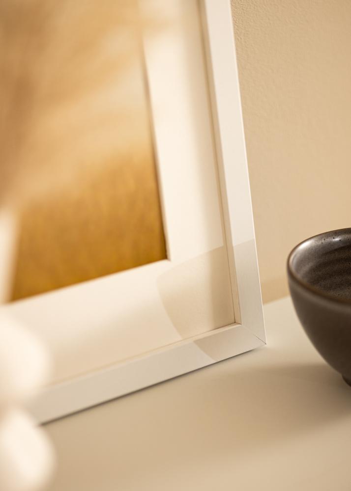 Cadre Deco Verre acrylique Blanc 18x24 cm