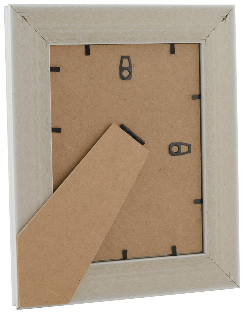 Cadre Charleston Blanc 15x20 cm