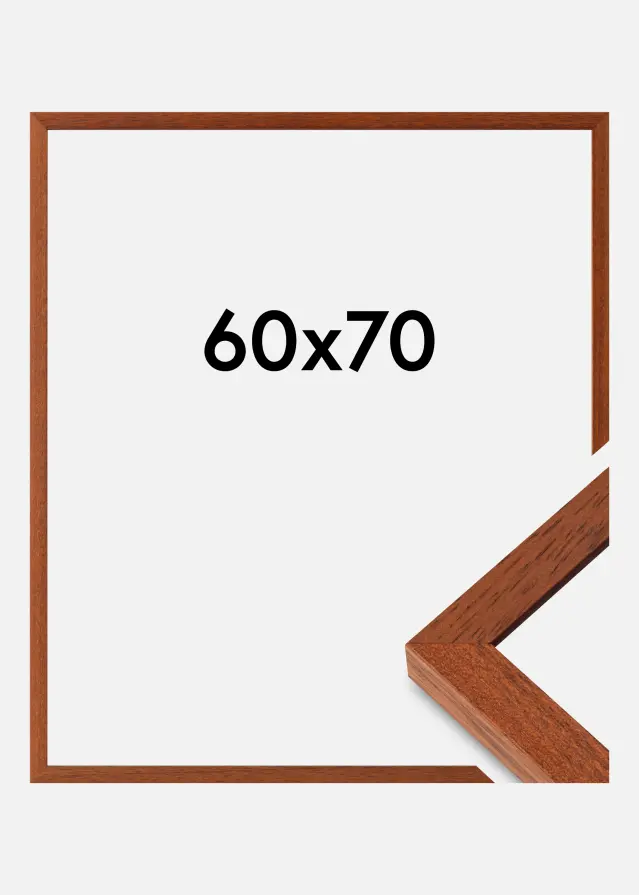 Cadre Hermes Verre acrylique Cerise 60x70 cm