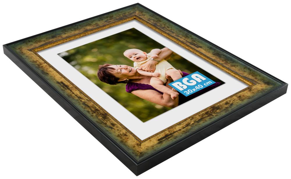 Cadre Roxen Or Moucheté - Taille au choix