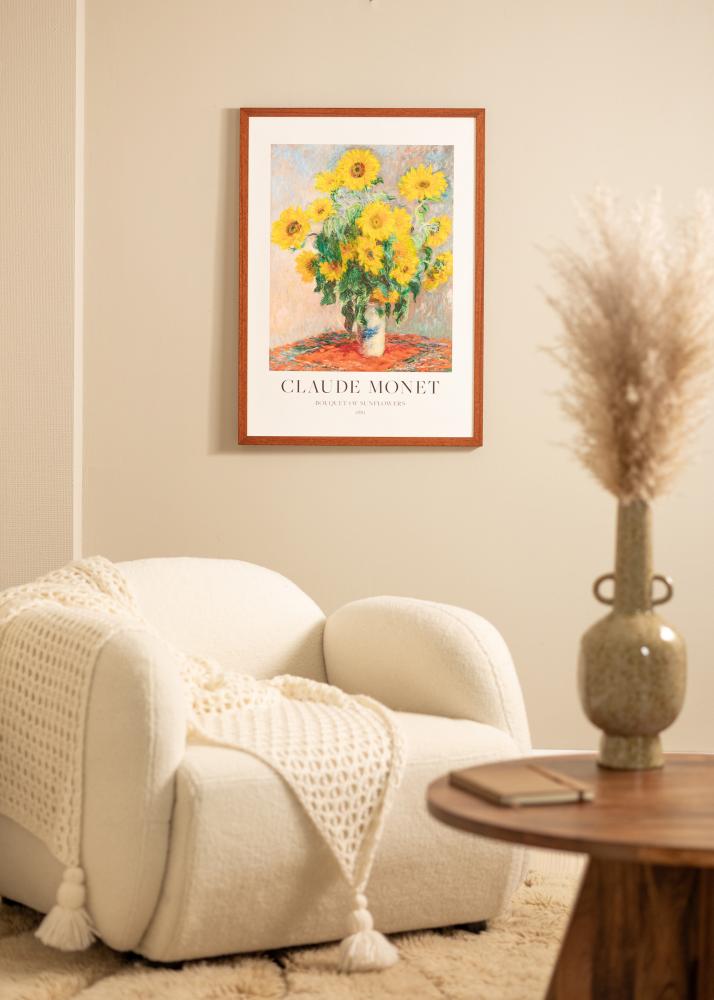 Cadre Hermes Verre acrylique Cerise 70x90 cm