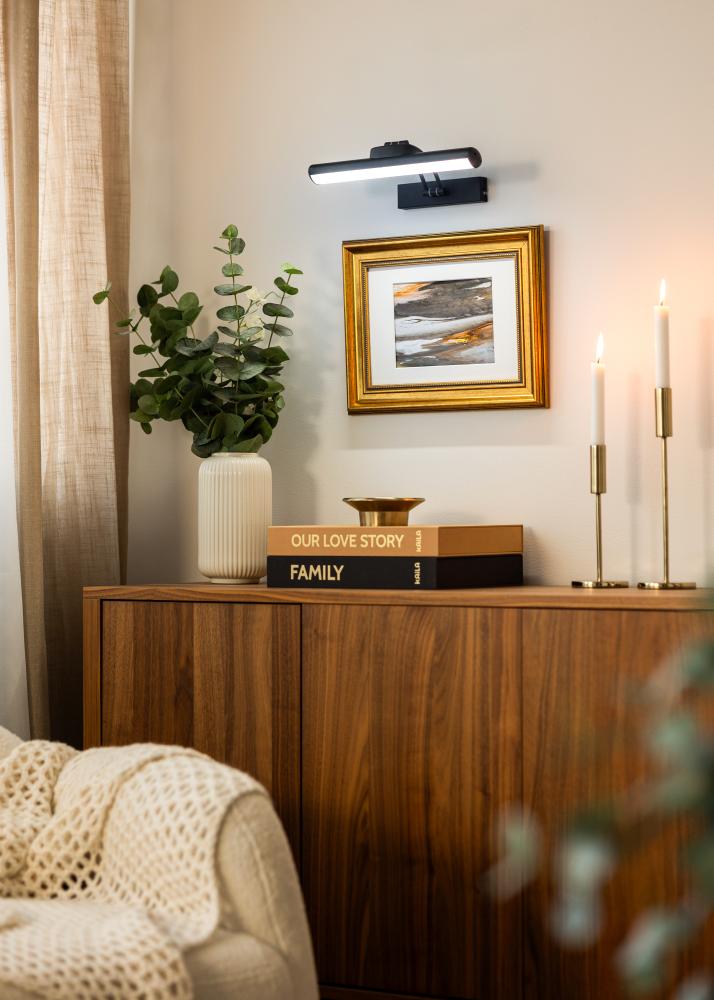 KAILA Gleam Éclairage de Tableaux à Piles 32 cm - Noir