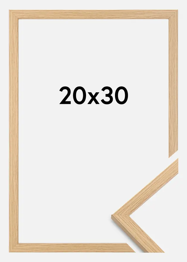 Cadre Galant Chêne 20x30 cm