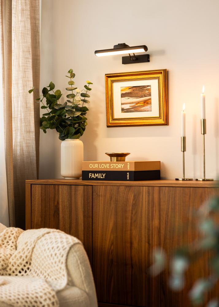 KAILA Gleam Éclairage de Tableaux à Piles 32 cm - Noir