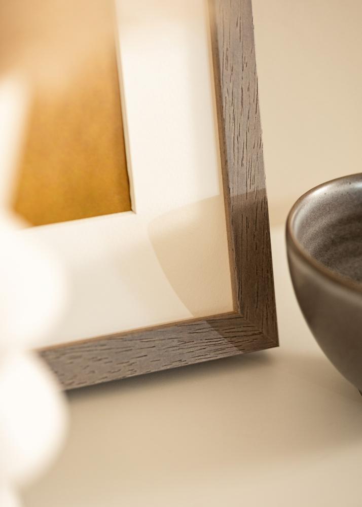 Cadre Hermes Verre acrylique Gris 20x25 cm