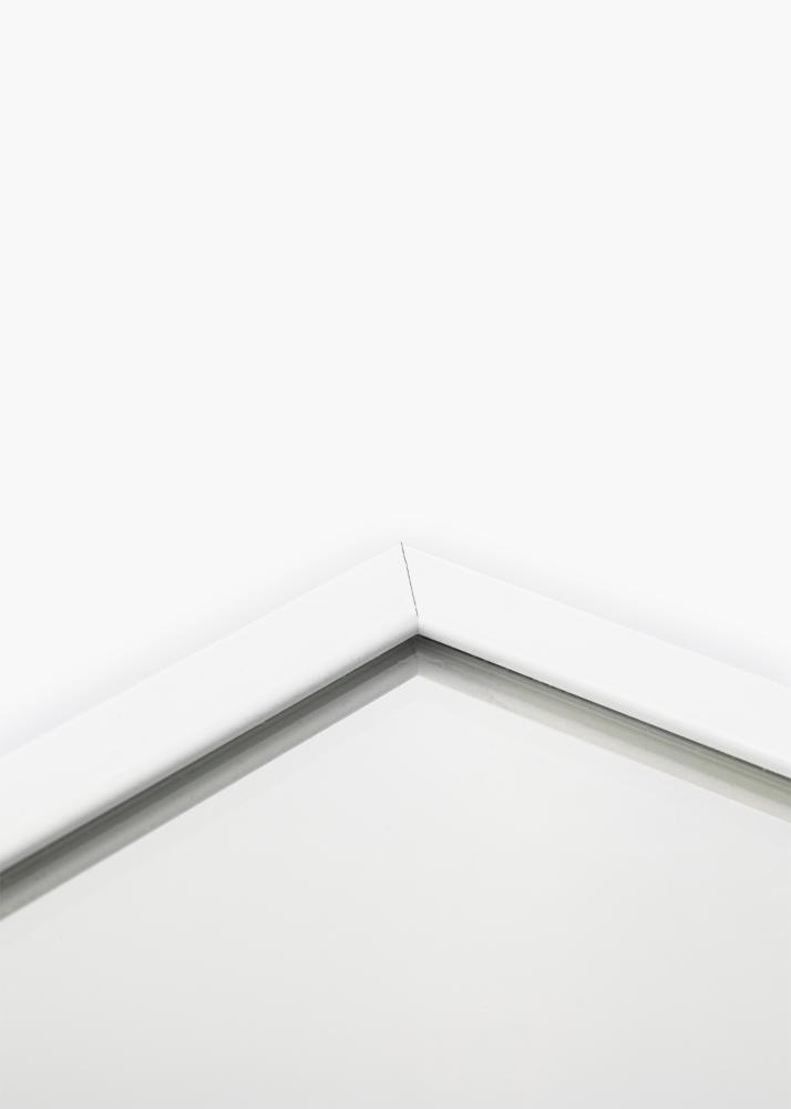 Miroir Chicago Blanc 51x51 cm