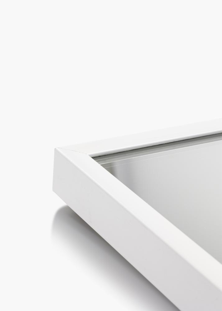 Miroir Chicago Blanc 51x51 cm