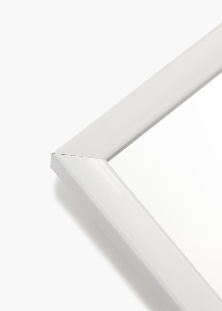 Miroir Chicago Blanc 51x51 cm