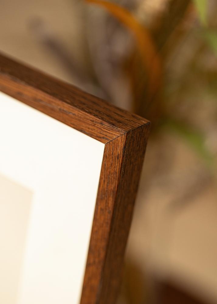 Massive Oak Verre acrylique Dark Painted 42x59,4 cm (A2)