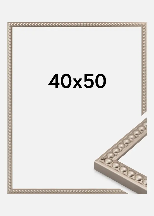 Cadre Perla Verre Acrylique Champagne 40x50 cm