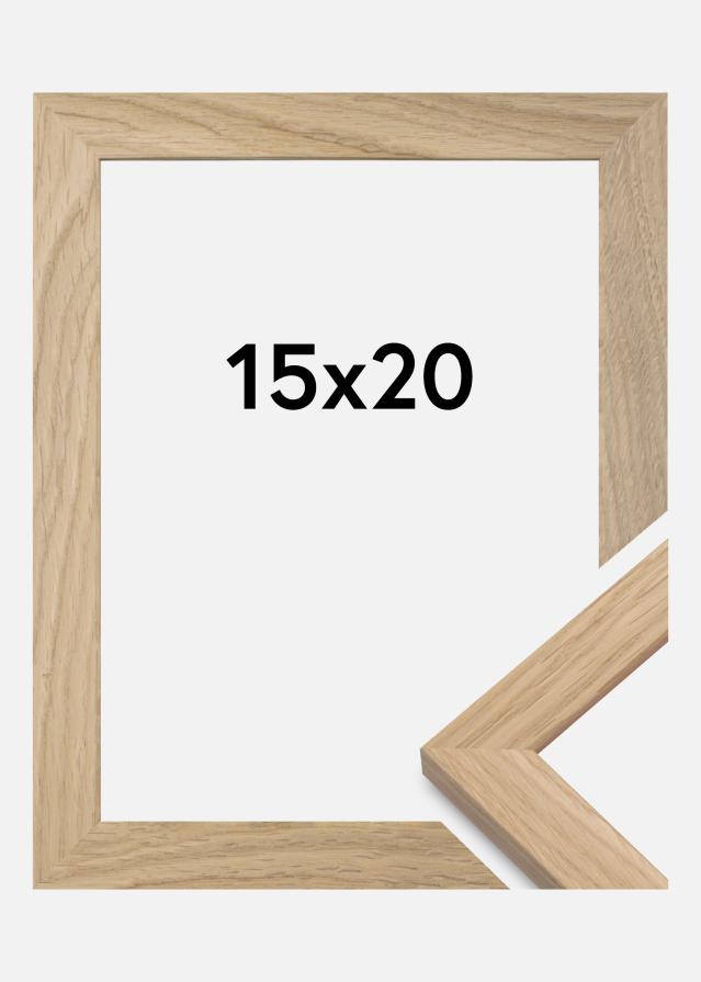 Cadre Oak Wood Verre Acrylique 15x20 cm