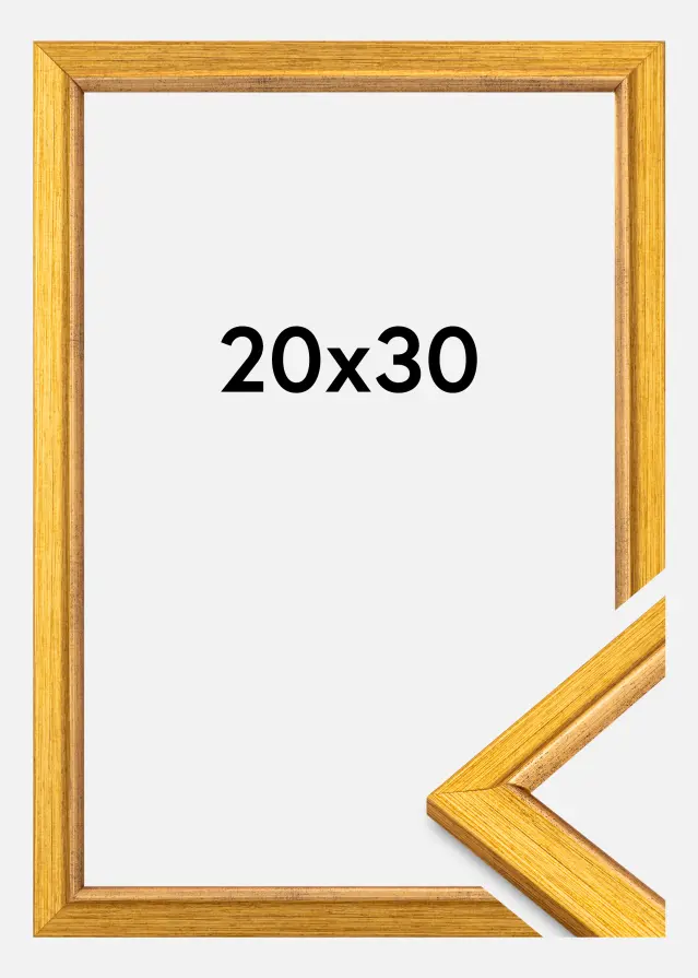 Cadre Marisa Acrylique Doré 20x30 cm